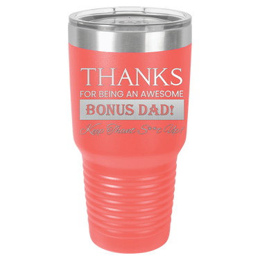 Bonus Dad 30oz Ringneck Tumbler